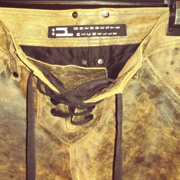 Lip Service Road Warrior Pants Made by Orig Creative Director Michelle Uberreste - Picture 3 of 4